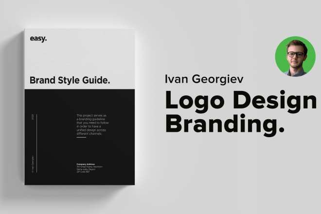 I will design a corporate brand style guide