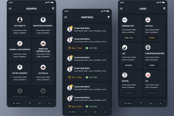 I will design a mobile app with best UI UX