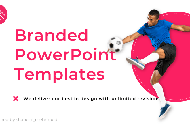 I will design a powerpoint template or presentation slides