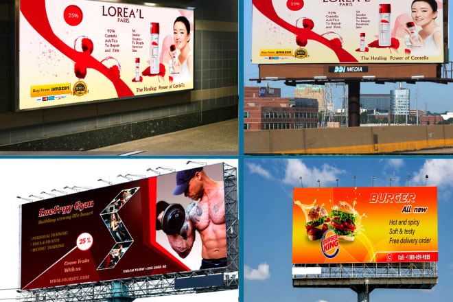 I will design a professional banner ad and billboard any format and any size