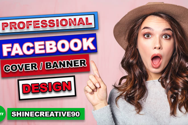 I will design a professional facebook cover banner photo timeline