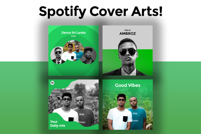 I will design a professional spotify playlist cover art