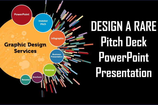 I will design a rare pitch deck powerpoint presentation