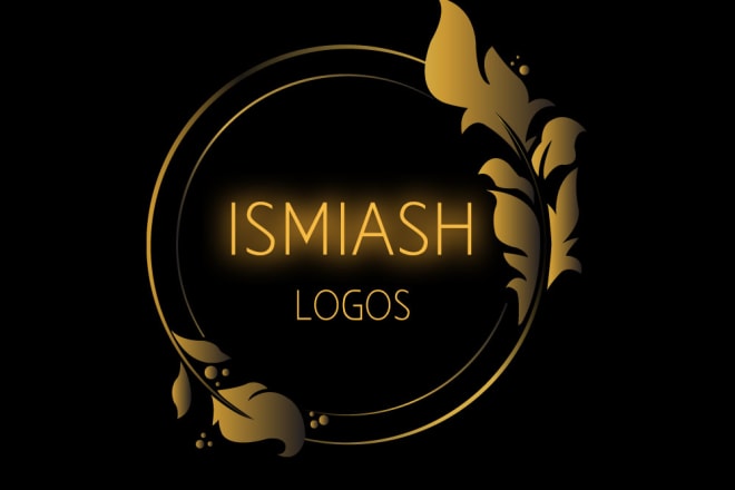 I will design a trendy logo for you