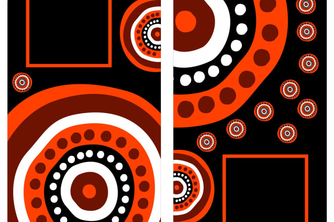 I will design aboriginal art for logo, wallpaper and packaging