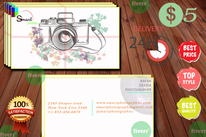 I will design amazing and branded business card for you