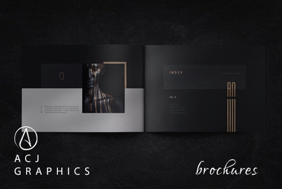I will design amazing company brochure