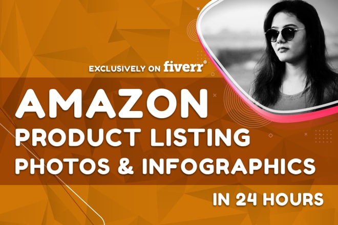 I will design amazon product listing photos in 24 hours