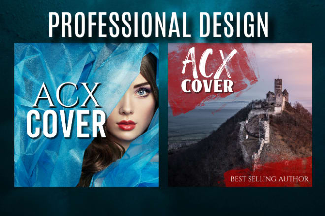 I will design an acx cover for your audiobook