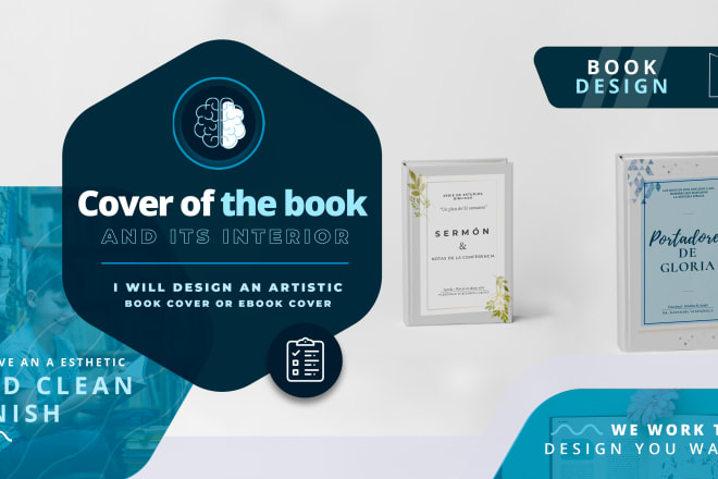 I will design an amazing book for print and ebook