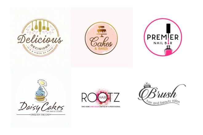 I will design an elegant bakery logo
