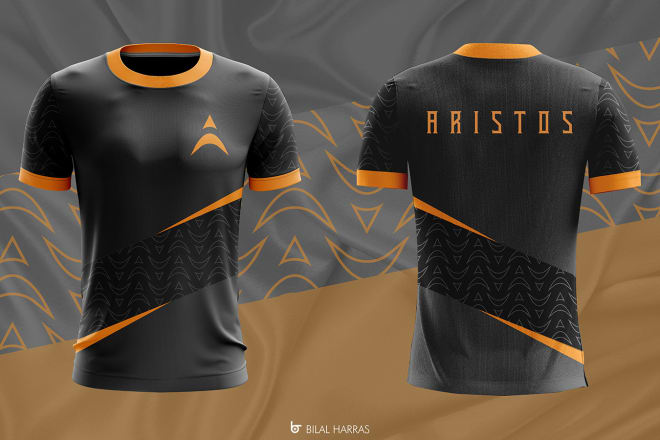 I will design an esports jersey for your team