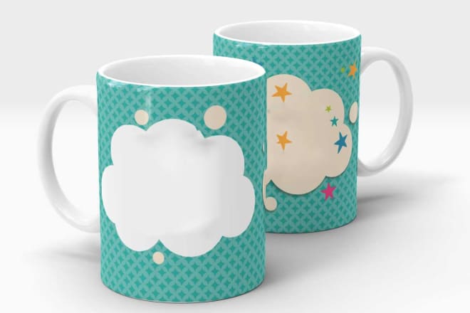 I will design an eyecatching custom coffee mug