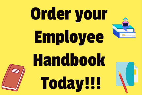 I will design and create an employee handbook