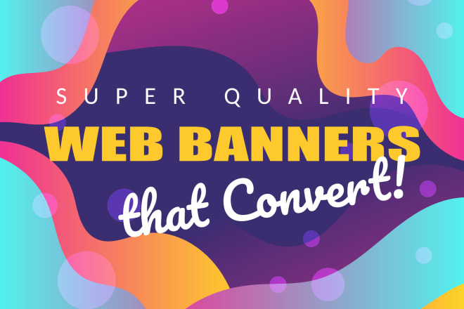 I will design and create website banner ads for your ad campaign
