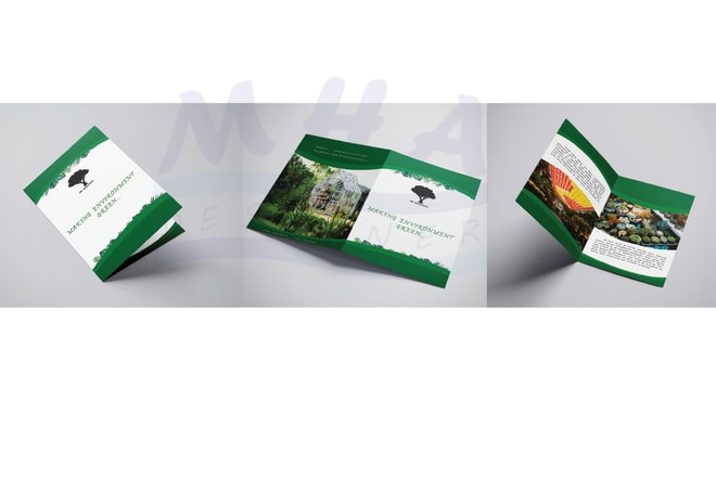 I will design attractive brochures, leaflets, and flyers