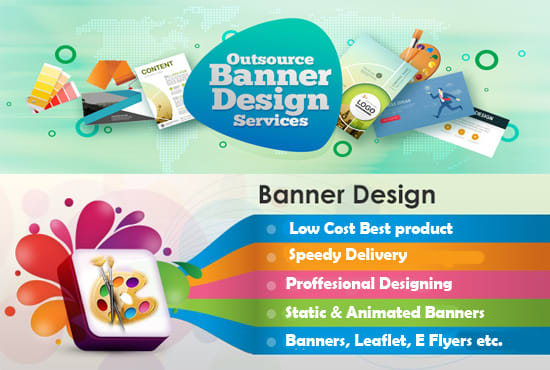 I will design attractive web banners at low cost