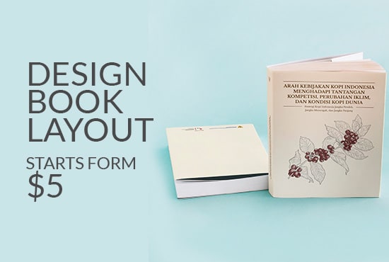 I will design book cover, content layout, and create ebook