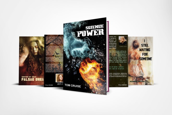 I will design book cover design, book cover design, book cover design