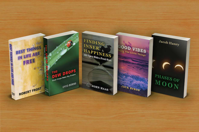 I will design book covers and e book designs for kindle KDP