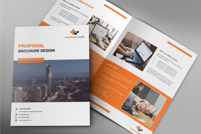 I will design brochure, white paper, profile, flyer in pdf