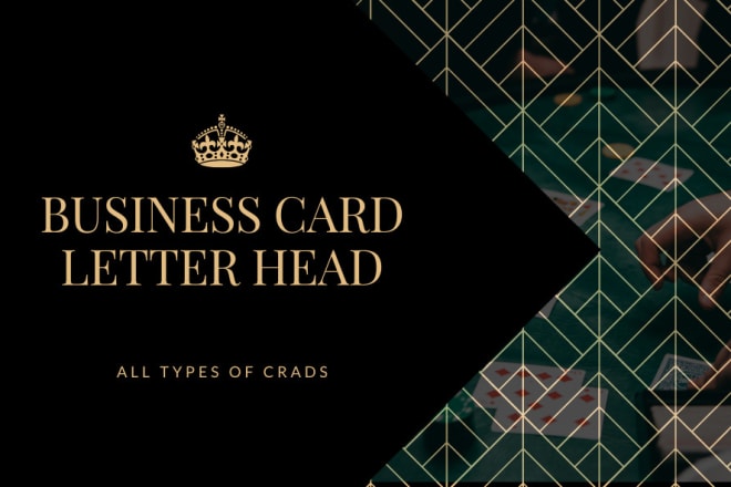 I will design business cards and other cards
