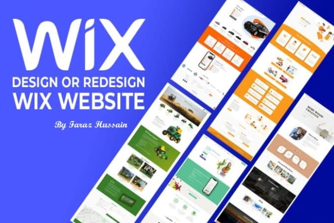 I will design business wix website and redesign wix website