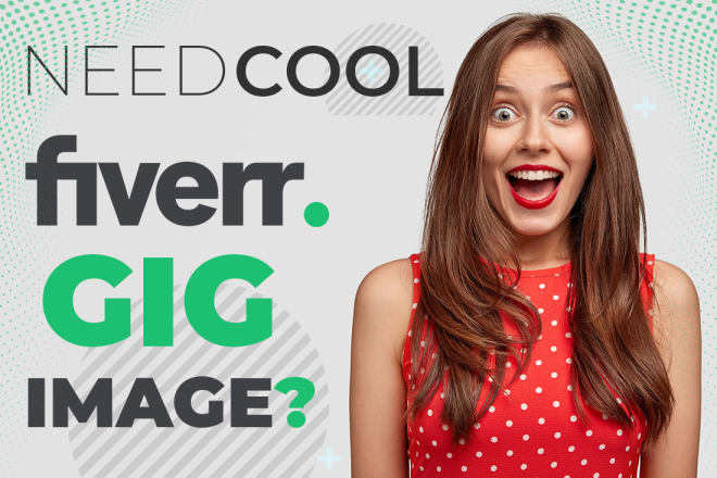 I will design cool fiverr gig image