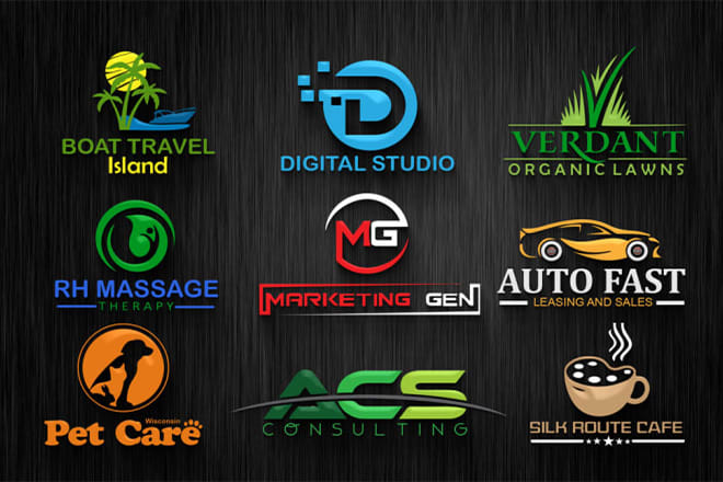 I will design creative 3d logo with copyrights