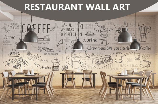 I will design creative wall art, decal, mural, doodles