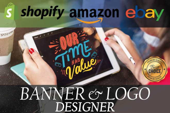 I will design ebay banner, shopify banner, amazon hero image for your shop