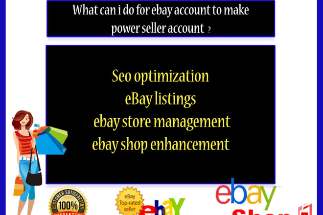 I will design ebay product listing service and title optimization