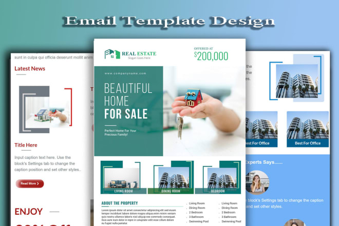 I will design editable and responsive mailchimp email template newsletter