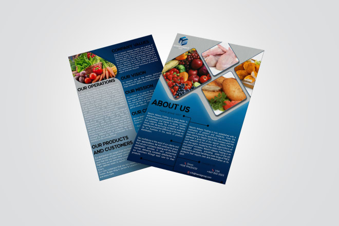 I will design flyer, brochure, company profile