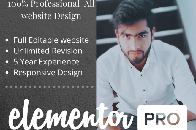 I will design full professional all category wordpress website