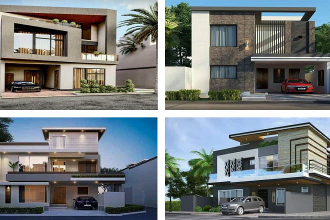 I will design house 3d rendering and walkthrough fast