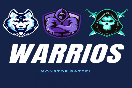 I will design mascot logo for gaming, esport, twitch in 24 hour