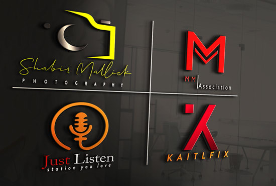I will design multiple modern logo design