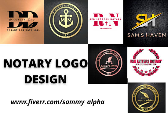 I will design notary logo,notary landing page and notary website to get you leads
