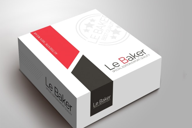 I will design of creative modern luxury logo box