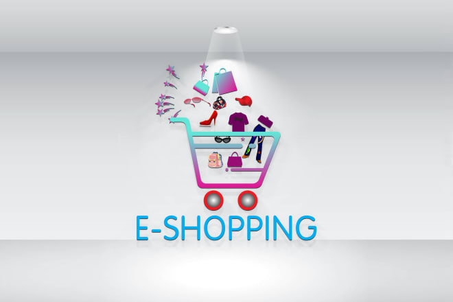 I will design online store shopify ecommerce logo