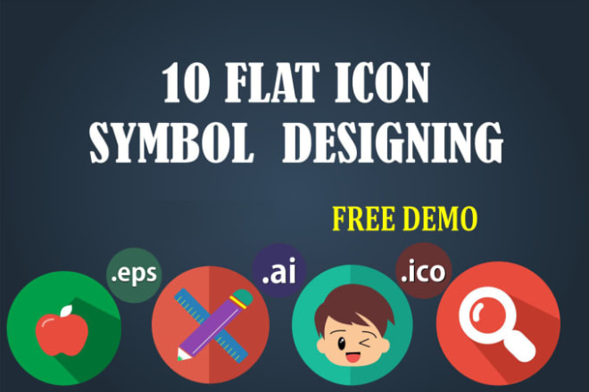 I will design or edit icons, buttons, symbols