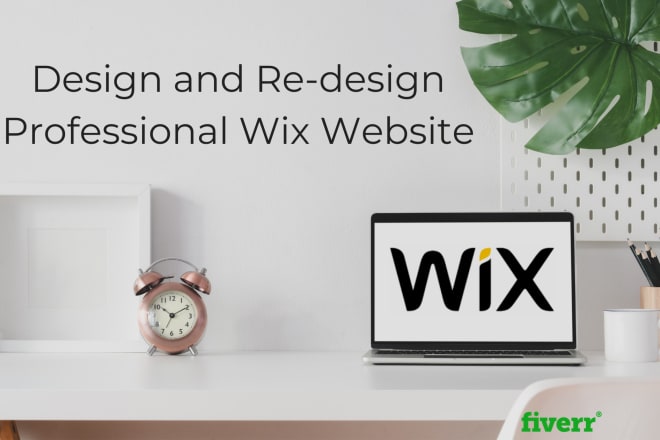 I will design or redesign wix ecommerce website wix landing page