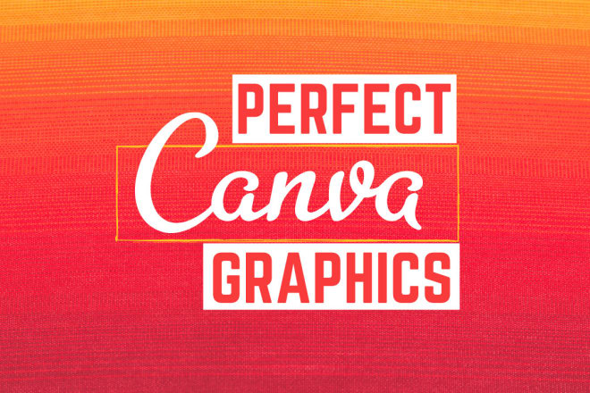 I will design perfect graphics on canva