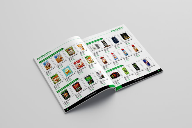 I will design product catalog, magazine, sell sheet, brochure and cover page