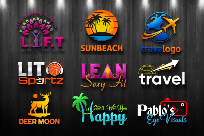 I will design professional 3d logo for your brand
