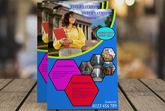 I will design professional business flyer