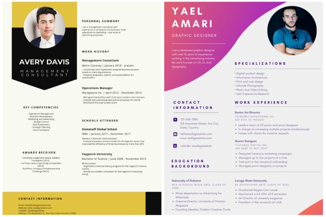 I will design professional resume, CV writing within 24 hrs