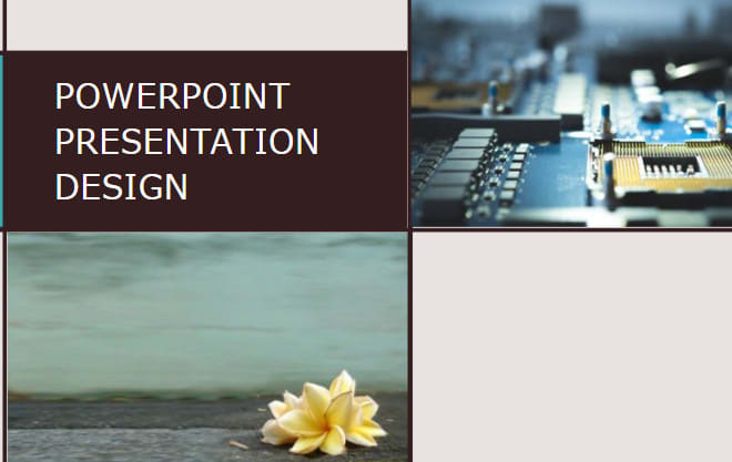 I will design ravishing power point presentation