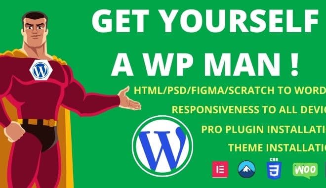 I will design recreate your wordpress website